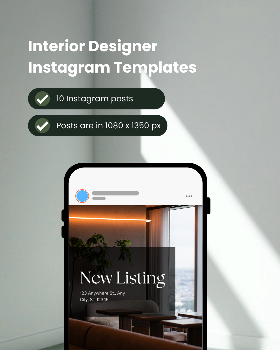 JUICY – IG Template – Lux Real Estate / Interior Design