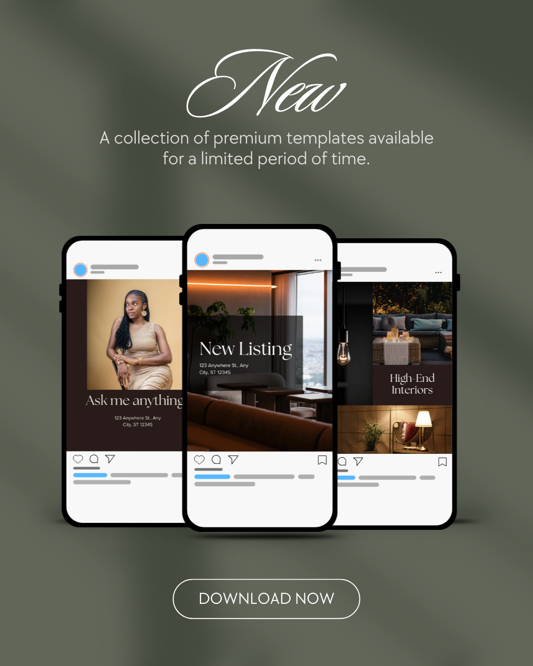 JUICY – IG Template – Lux Real Estate / Interior Design